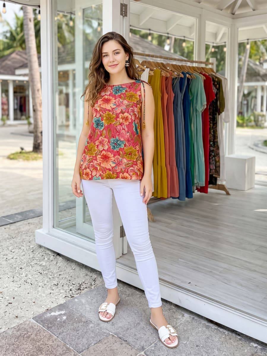 MIMI By TIPS & TOPS 01 To 06 Series Beautiful Festive Suits Colourful Stylish Cotton Foil Print short tops At Wholesale Price